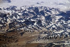 09 Nasa ISS008-E-13303 Everest, Lhotse, Nuptse, Gyachung Kang, Cho Oyu From North